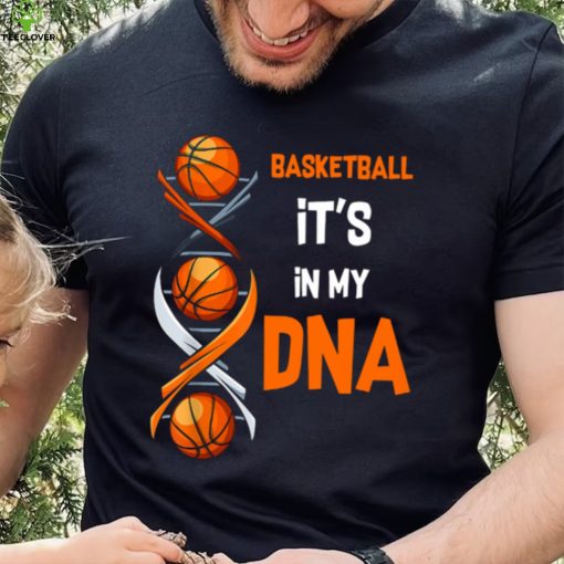 Basketball It’s In My DNA V Neck T Shirt