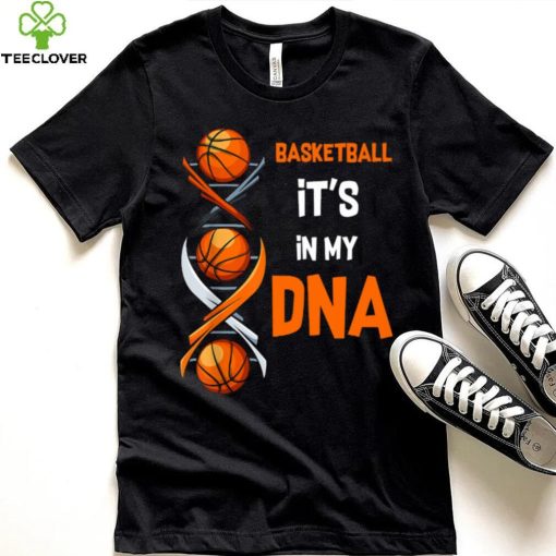 Basketball It’s In My DNA V Neck T Shirt