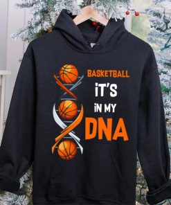 Basketball It's In My DNA V Neck T Shirt