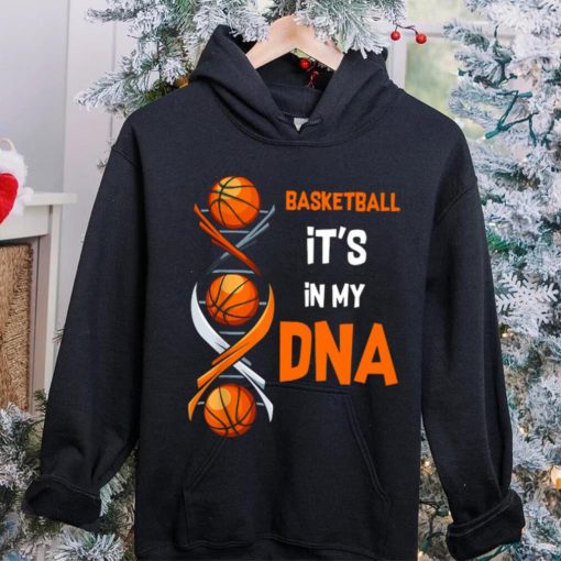 Basketball It’s In My DNA V Neck T Shirt