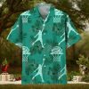 Basketball Kelly Green Hawaiian Shirt