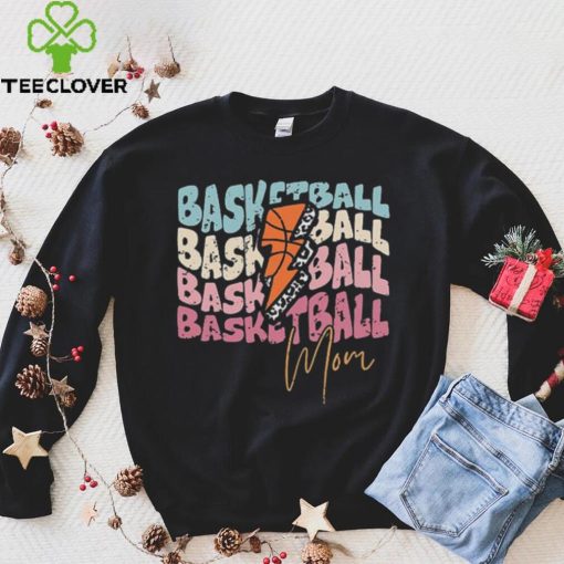 Mama Lightning Basketball Mom T-Shirt – Show Your Support for Your Favorite Player!
