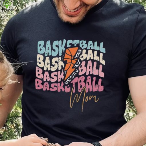 Mama Lightning Basketball Mom T-Shirt – Show Your Support for Your Favorite Player!