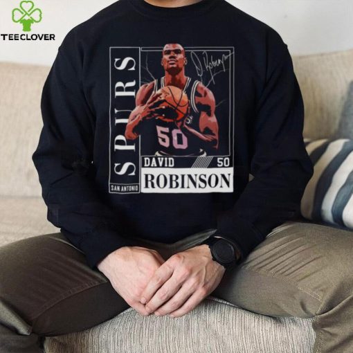 Basketball Signature Graphic David Robinson hoodie, sweater, longsleeve, shirt v-neck, t-shirt