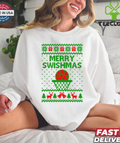 Basketball Ugly Christmas Sweater Shirt