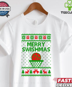 Basketball Ugly Christmas Sweater Shirt