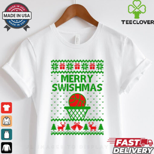 Basketball Ugly Christmas Sweater Shirt