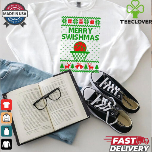 Basketball Ugly Christmas Sweater Shirt