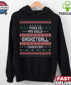 Basketball Ugly Christmas Sweater Shirts