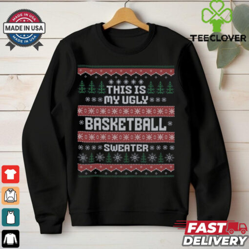 Basketball Ugly Christmas Sweater Shirts