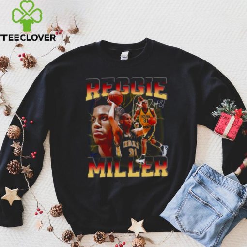 Basketball Vintage 90s 80s Reggie Miller Choke shirt