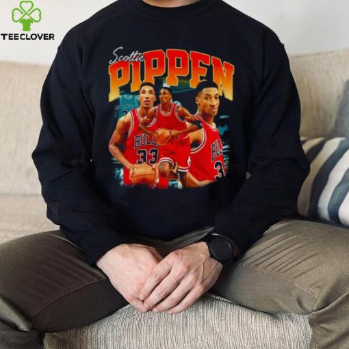 Basketball Vintage Retro 80s Scottie Pippen hoodie, sweater, longsleeve, shirt v-neck, t-shirt