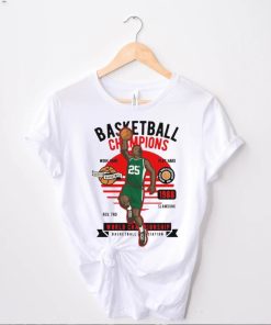 Basketball champions work hard play hard 1988 shirt