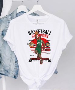 Basketball champions work hard play hard 1988 shirt