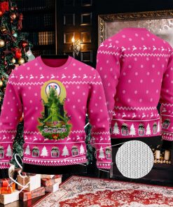 Baskin Robbins Grinch Snow Ugly Christmas Sweater