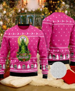 Baskin Robbins Grinch Snow Ugly Christmas Sweater