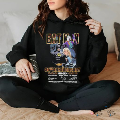 Bat Man 35th Anniversary 1989 2024 Thank You For The Memories T Shirt