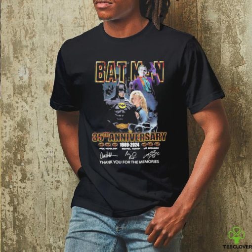 Bat Man 35th Anniversary 1989 2024 Thank You For The Memories T Shirt