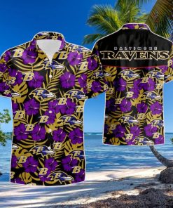 Batimore Ravens NFL 2023 Summer Beach Hawaiian Shirt And Short