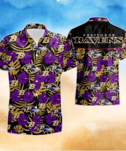 Batimore Ravens NFL 2023 Summer Beach Hawaiian Shirt And Short