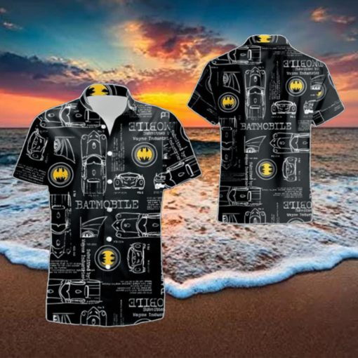 Batman Batmobile Shirt Summer Gift Hawaiian Shirt Unique Gift