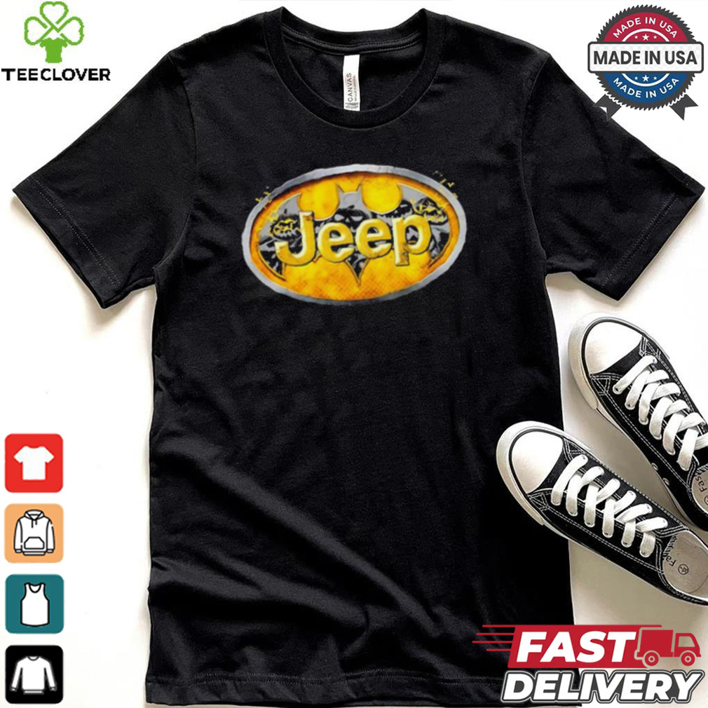 Batman Jeep logo shirt Batman Jeep logo shirt