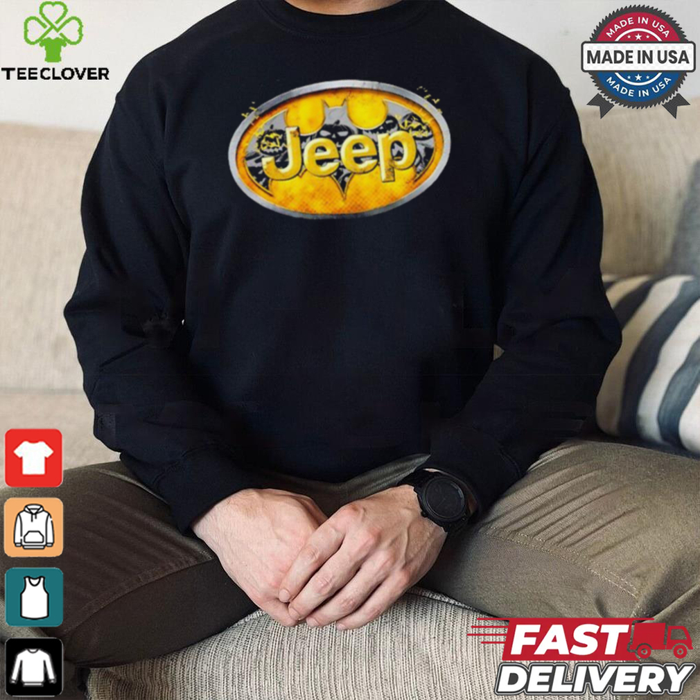 Batman Jeep logo shirt Batman Jeep logo shirt