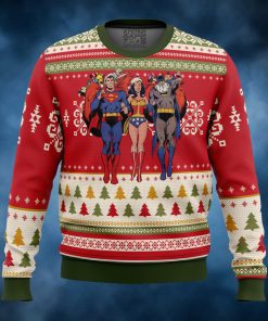 Batman superman Wonder woman Ugly Christmas Sweater
