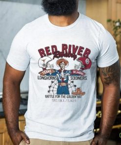 Battle For The Golden Hat Oct 7 Texas Longhorns Vs Oklahoma Sooners T Shirt