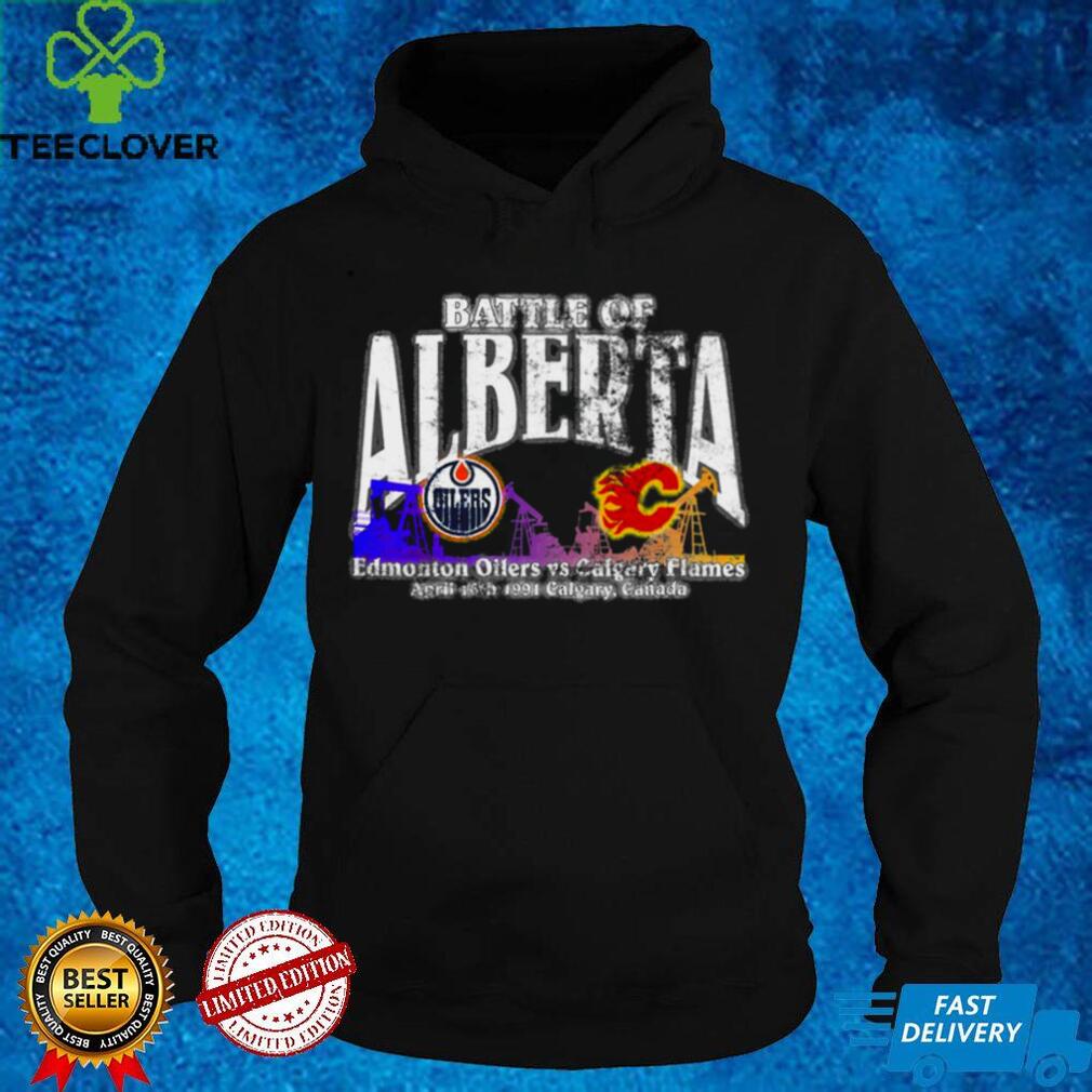 Battle Of Alberta Hockey shirt