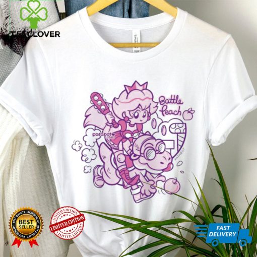 Battle Peach Alligator Wani Shirt