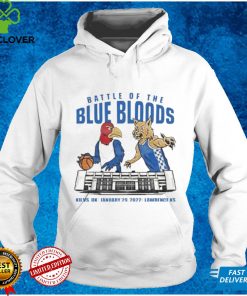 Battle of the blue bloods shirt tee