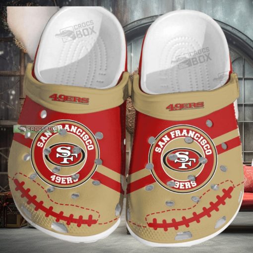 Bay Area 49ers Game Day Crocs