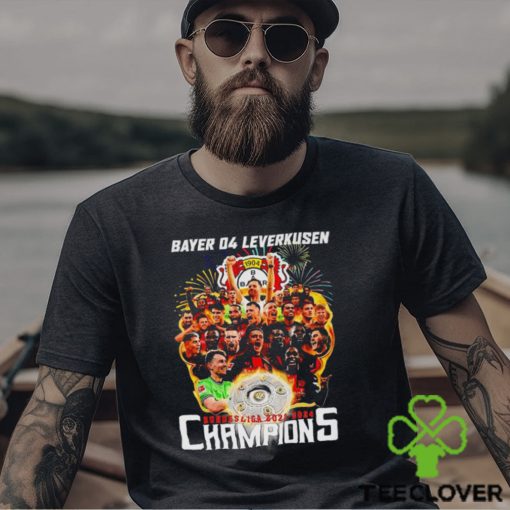 Bayer 04 Leverkusen Bundesliga 2023 2024 Champions shirt