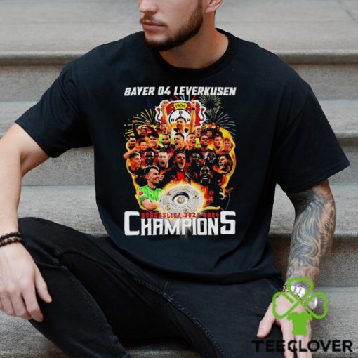 Bayer 04 Leverkusen Bundesliga 2023 2024 Champions shirt
