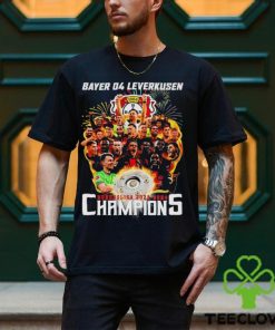 Bayer 04 Leverkusen Bundesliga 2023 2024 Champions shirt