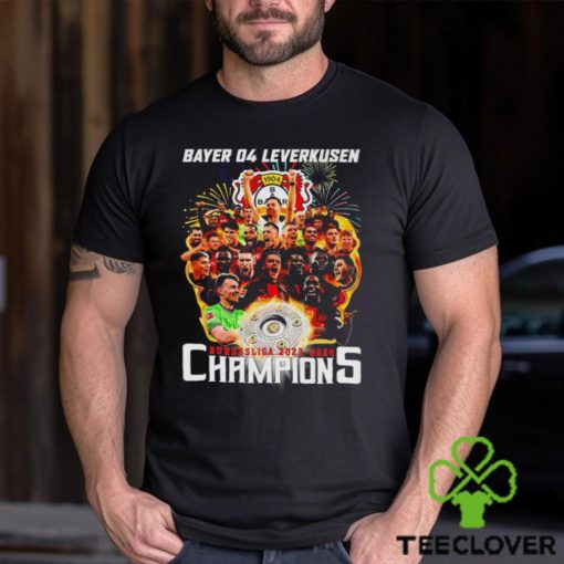 Bayer 04 Leverkusen Bundesliga 2023 2024 Champions shirt
