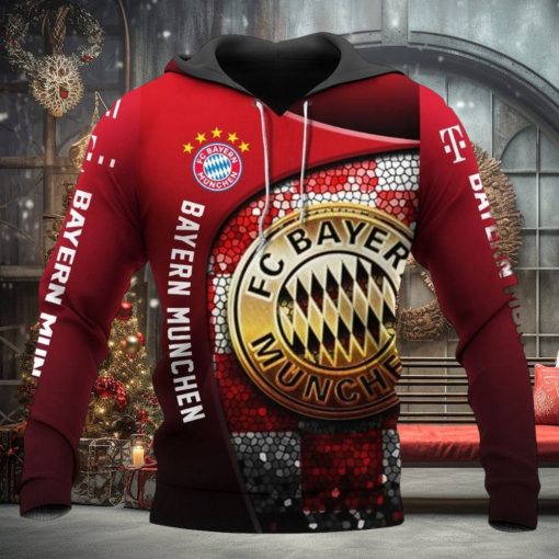 Bayern Munich Red The Bavarians Pullover Hoodie