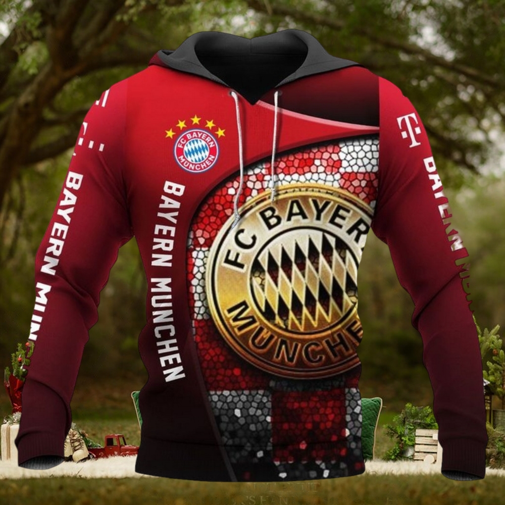 Bayern Munich Red The Bavarians Pullover Hoodie Bayern Munich Red The Bavarians Pullover Hoodie