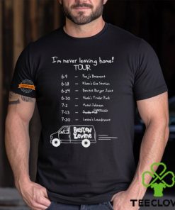 Baylen Levine Loded I’m Never Leaving Home Tour Tee Shirt 1 Baylen Levine Loded I’m Never Leaving Home Tour Tee Shirt