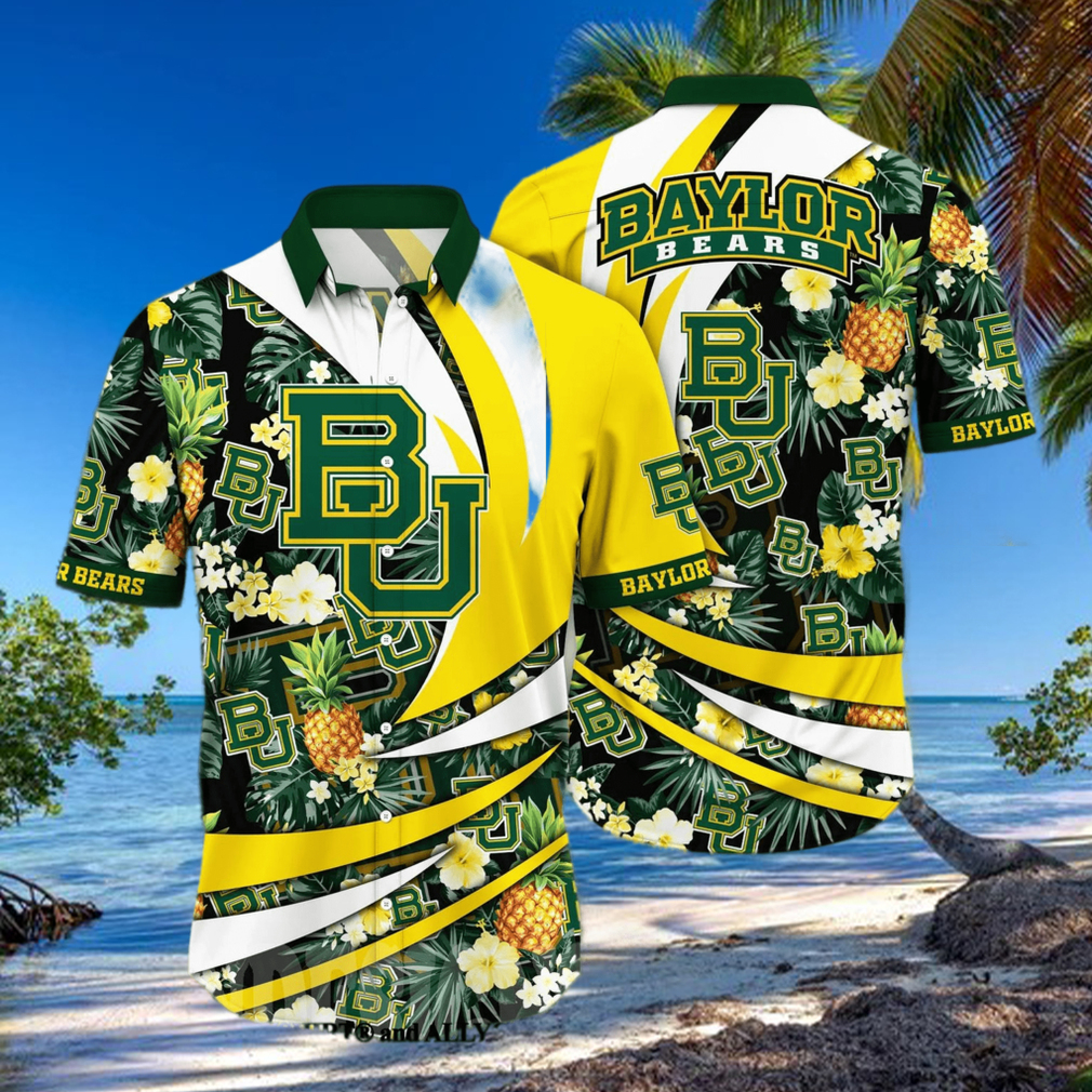 Baylor Bears NCAA Floral All Over Print Classic Hawaiian Shirt Baylor Bears NCAA Floral All Over Print Classic Hawaiian Shirt