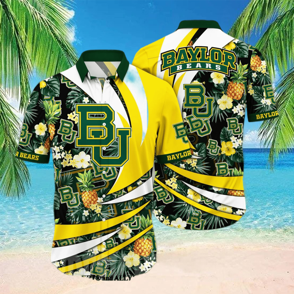 Baylor Bears NCAA Floral All Over Print Classic Hawaiian Shirt Baylor Bears NCAA Floral All Over Print Classic Hawaiian Shirt