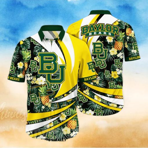 Baylor Bears NCAA Floral All Over Print Classic Hawaiian Shirt