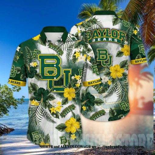 Baylor Bears NCAA Floral Classic Hawaiian Shirt
