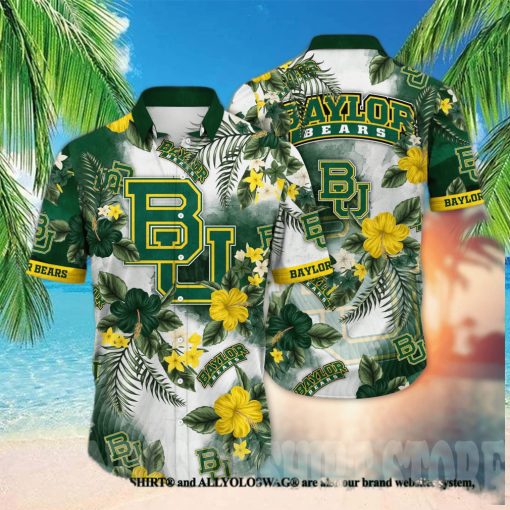 Baylor Bears NCAA Floral Classic Hawaiian Shirt