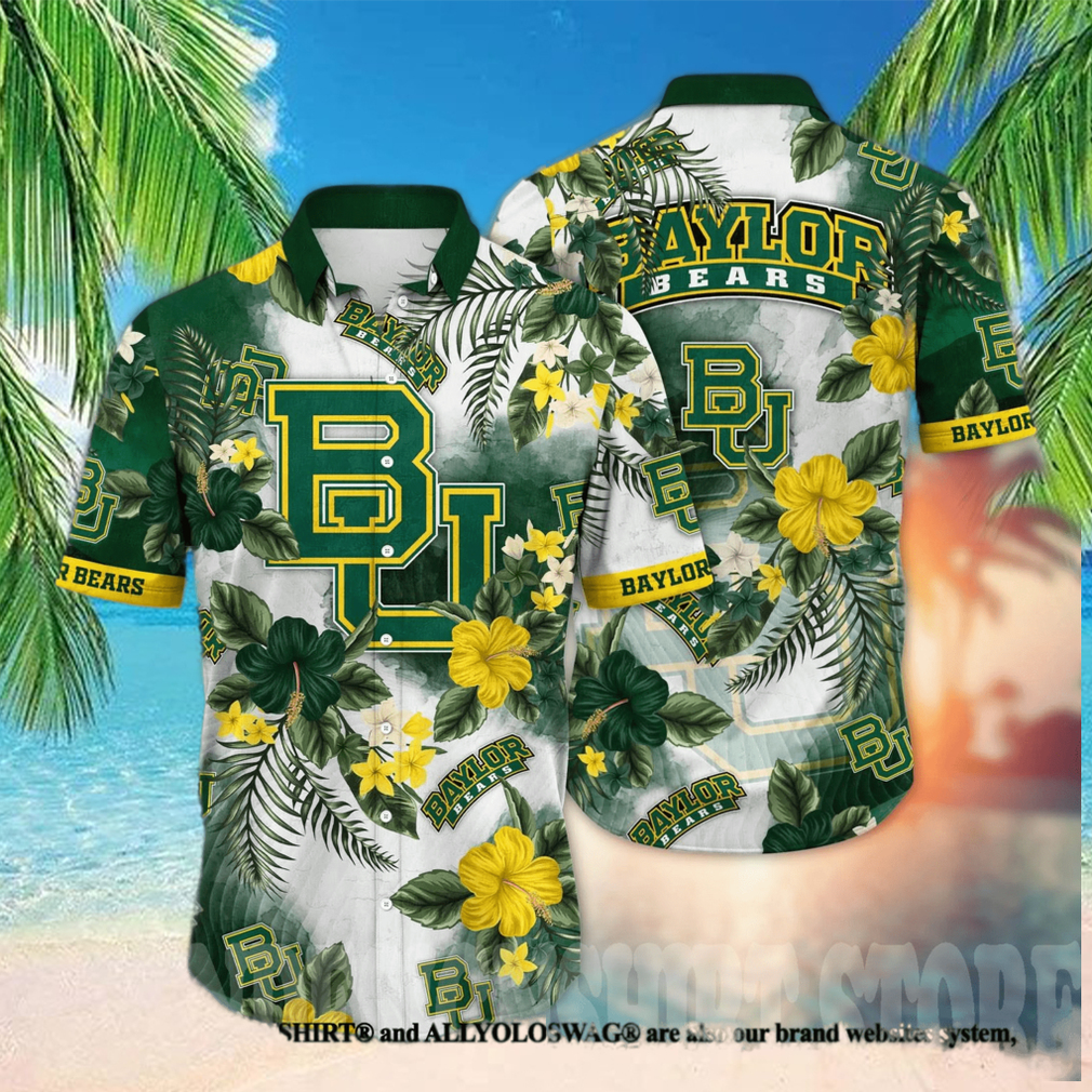 Baylor Bears NCAA Floral Classic Hawaiian Shirt Baylor Bears NCAA Floral Classic Hawaiian Shirt