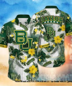Baylor Bears NCAA Floral Classic Hawaiian Shirt