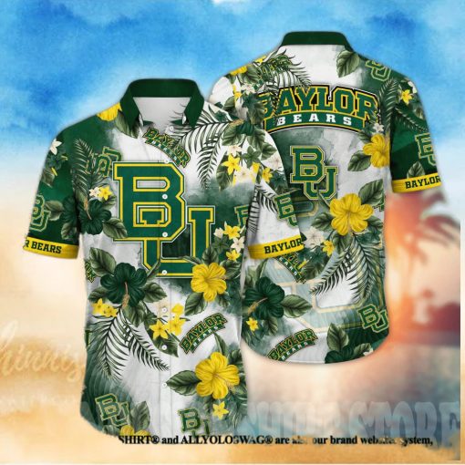 Baylor Bears NCAA Floral Classic Hawaiian Shirt