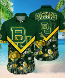 Baylor Bears NCAA Floral Unisex All Over Printed Hawaiian Shirt