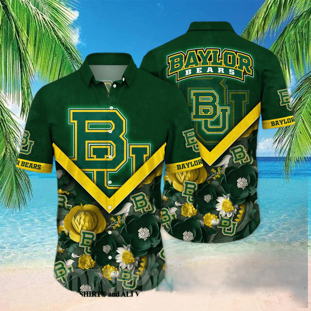 Baylor Bears NCAA Floral Unisex All Over Printed Hawaiian Shirt Baylor Bears NCAA Floral Unisex All Over Printed Hawaiian Shirt